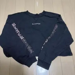 h&m BLACKPINK クロップドスウェット Lサイズ