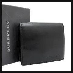 【極美品】 Burberry バーバリー コインケース ノバチェック レザーのサムネイル