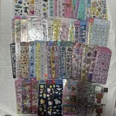 (77)ボンボンドロップシール　うるちゅるポップシール　まとめ売り　63枚