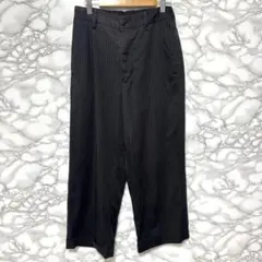 【ビームス】 ワイドパンツ スラックス テーパード ウエストゴム ゆったり