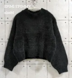EPIMI E'PIMMY プチネッククロップドシャギーニットのサムネイル