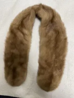 美品◇ミンク　マフラー　ライトグレー Demi-Luxe BEAMS（デミルクス ビームス）の「Demi-Luxe BEAMS / ミンク