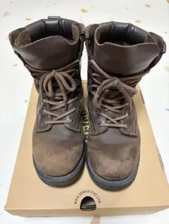 Dr. Martens WARNER ブーツ ブラウン UK5