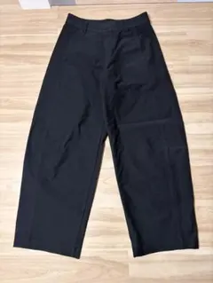 m*i様 UNIQLO ジャージーバレルレッグパンツ　L