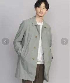 【美品】BEAUTY&YOUTH 定番バルカラーコート Mサイズ オリーブ