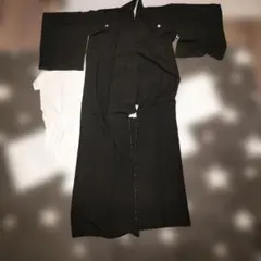 【新品未使用】黒の喪服 約150cm　しつけ糸付き