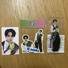 ち*ぴ様 【即日発送】INI POPUP 藤牧京介 アクスタ ステッカー トレカ