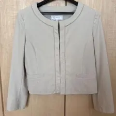 Ropé Picnic ノーカラージャケット 38 ベージュ　入学式　セレモニー