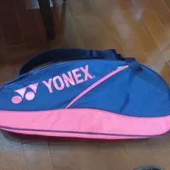 YONEX ラケットバッグ ネイビー/ピンク　6本収納