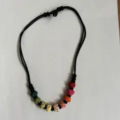 韓国飾り結び:組紐のネックレス