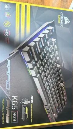 Corsair K65 RGB メカニカルキーボード 本体