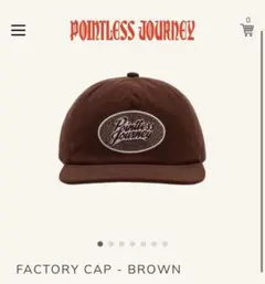 や*ま様 Pointless Journey FACTORY CAP RED - メルカリ