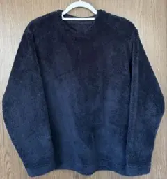 GU ダークブルー フリースジャケット M