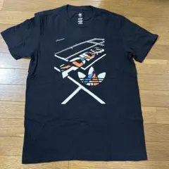 adidas グラフィック Tシャツ 黒