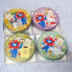 【新品】 大阪万博会場限定　ミャクミャク　サンリオ　4個セット　金平糖　缶