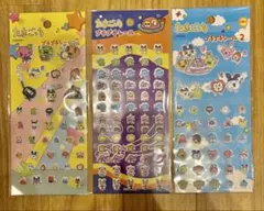 【正規品】たまごっちプチプチシール　3枚まとめ売り
