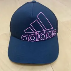 adidas メッシュキャップ　帽子 ブラック ピンクのサムネイル