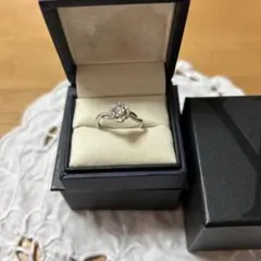 jewelry Aimer】完売品 ティアドロップモチーフダイヤモンドリング