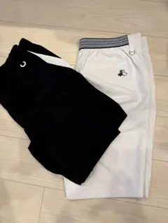 ビームスゴルフ 近年 ストレッチゴルフハーフパンツ ホワイト XL 速乾