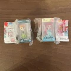 ディズニー Q posket　ミニチュアコレクション3 ガチャ　アナとアリエル