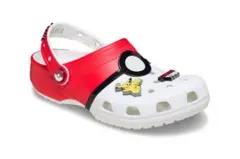 新品Crocs × Pokémon Poké Ball Classic Clog