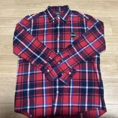 ブリストル　ネルシャツ　チェック　スペルアウト ロゴ ブリストル ネルシャツ チェック スペルアウト ロゴ - メルカリ