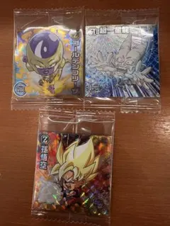 ドラゴンボール超戦士シールウエハースSEC 超一星龍　シークレット孫悟空フリーザ