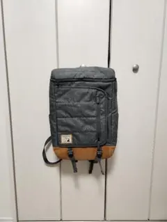 グレー ナイロンバックパック アウトドア