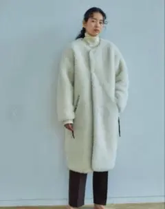 【新品・未使用】CASA FLINEダブルブレストコート/BEIGE 2025年最新】casa fline コートの人気アイテム - メルカリ