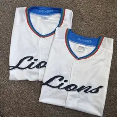 西武ライオンズ 75周年記念 ユニフォーム Lions Lサイズ2着セット