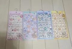 ちいかわ　ボンボンドロップシール　4枚セット