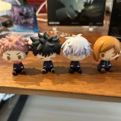 呪術廻戦　参　一番くじ ちょこのっこフィギュア 五条悟　虎杖　伏黒　釘崎