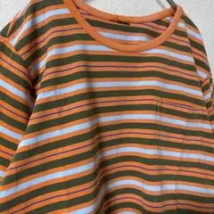 adidas vintage ボーダーtシャツ 古着　03年製