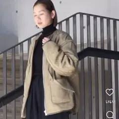 TODAYFUL ジャガードパイピングブルゾン S