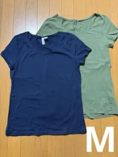 H&M DIVIDED 半袖Tシャツ 2枚セット Mのサムネイル