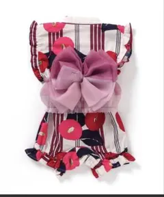 ベビー　浴衣　甚平　ロンパース　80cm