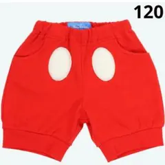 120cm　未使用　タグ付　ミッキーなりきり短パン　東京ディズニーリゾート限定