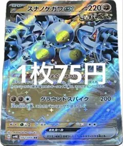 【1枚75円】スナノケガワex RR SV4Kのサムネイル