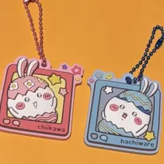 ちいかわとハチワレのぷっくりラバマスセット