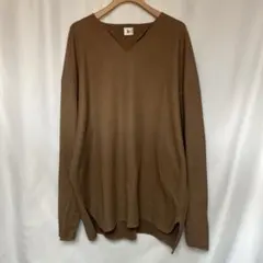 blurhms ブラームス オーバーネック サーマル カットソー ブラウン4