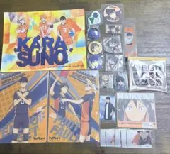 ハイキュー　烏野高校　1年生　22個セット　影山飛雄　月島蛍　山口忠