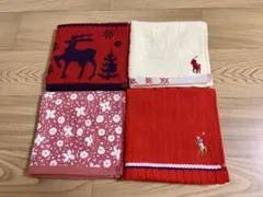 新品　ラルフローレン ハンカチ4枚セット