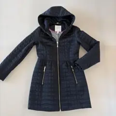 kate spade ケイトスペード　キルティングジャケット　黒色　デザイン最高