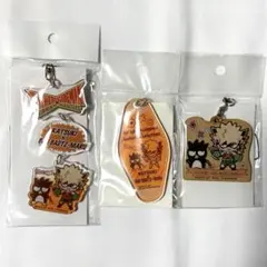 ヒロアカ　爆豪・バツ丸　キーホルダー