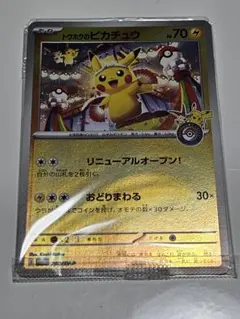 トウホクのピカチュウ+30周年復刻ピカチュウ&ゼクロム+コダックAR