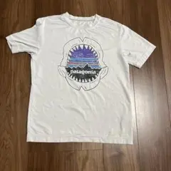 パタゴニア ボーイズ　キャプリーン　Tシャツ　M