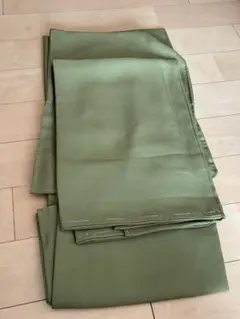 着物　色無地　グリーン