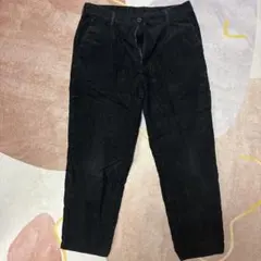 コーデュロイパンツ ブラック