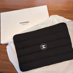 CHANEL ブラックノートPCケース