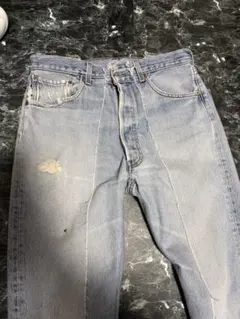 oldpark オールドパーク　リーバイス　リメイクデニムパンツ　再構築　Mのサムネイル